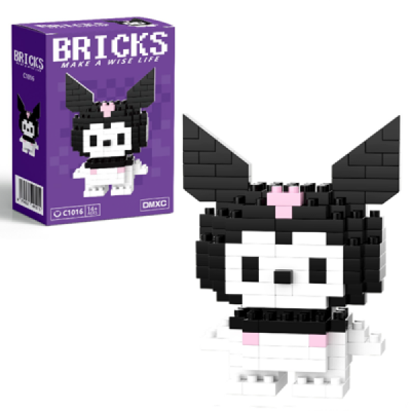 Конструктор піксельний Bricks 1016-C Куромі 145 деталей