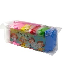 Набір повітряного пластиліну 6 кольорів SL-1917-2-6 зі стеками