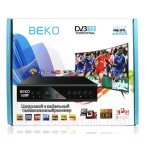 Приставка цифровая эфирная с экраном DVB-T2 IPTV/You Tube/WiFi/MP4/4K/1080 Beko new