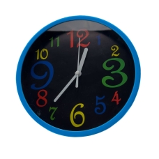 Годинник настінний 552-2 діаметр 19 см синій