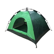 Намет туристичний автоматичний 4-х місний 2.0 х 2.0 м зелений