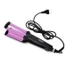 Плойка на три хвилі Kemei KM-2022 керамічне покриття 45 Вт чорний з фіолетовим