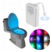 / Підсвічування-LED Light Bowl для унітазу, світильник із датчиком руху, 7х6.5х2см, режим 8 кольорів / Підсвічування-LED Light Bowl для унітазу, світильник із датчиком руху, 7х6.5х2см, режим 8 кольорів
