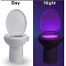 / Підсвічування-LED Light Bowl для унітазу, світильник із датчиком руху, 7х6.5х2см, режим 8 кольорів / Підсвічування-LED Light Bowl для унітазу, світильник із датчиком руху, 7х6.5х2см, режим 8 кольорів