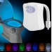/ Підсвічування-LED Light Bowl для унітазу, світильник із датчиком руху, 7х6.5х2см, режим 8 кольорів / Підсвічування-LED Light Bowl для унітазу, світильник із датчиком руху, 7х6.5х2см, режим 8 кольорів