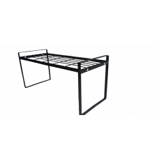 Полиця для мікрохвильовки 50.7 х 24 метал чорний