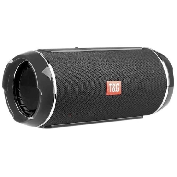 Колонка портативна T&G TG116 Bluetooth FM чорний