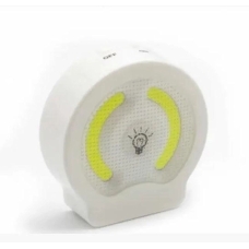 Ліхтар-лампа настінний на батарейках 901 портативний з магнітом білий