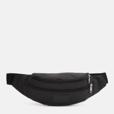 / Сумка-бананка Wallaby 2906 чоловіча, тканинна, на пояс, чорний
