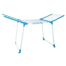 Сушарка для білизни підлогова Clothes dryer 16 м білий з блакитним