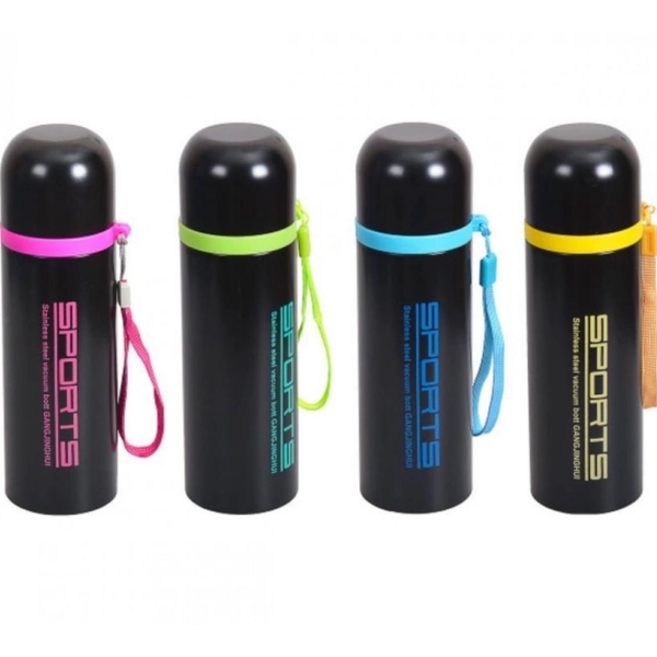 / Термос нержавіюча сталь 0.35 л Color з мотузкою