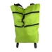 Сумка-візок з колесами 48 х 41 х 14 см складана текстиль зелений Сумка-візок з колесами 48 х 41 х 14 см складана текстиль зелений