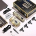 Тример для стрижки волосся електробритва VGR V-649 Professional Care Kit USB з дисплеєм золотистий