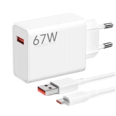 Мережевий зарядний пристрій Xiaomi 67W HyperCharge Combo (Type-A) EU new