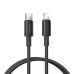 Кабель Type-C/Apple Lightning 1 м REMAX RC-C026 Dofon Series 30 Вт чорний