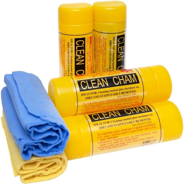 Ганчірка для машини в тубі 65 х 42 см Clean Cham X2-91 різнобарвний