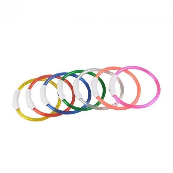 Нашийник трубчатий світлодіодний для собак мікс