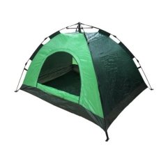 Намет туристичний автоматичний 4-х місний 2.0 х 2.0 м зелений