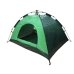 Намет туристичний автоматичний 4-х місний 2.0 х 2.0 м зелений