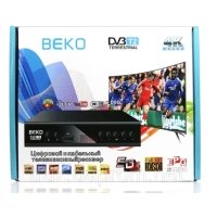 Приставка цифровая эфирная с экраном DVB-T2 IPTV/You Tube/WiFi/MP4/4K/1080 Beko new