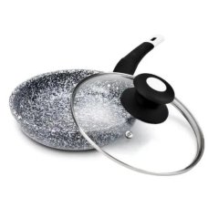 Сковорідка гранітне покриття Unique UN-5112 з кришкою діаметр 20 см