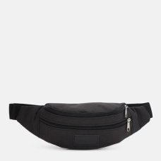 / Сумка-бананка Wallaby 2906 чоловіча, тканинна, на пояс, чорний