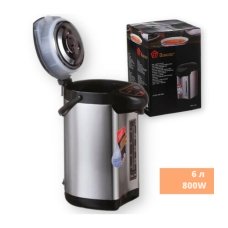 / Термопот Domotec MS-6000 800Вт, 6л, 1м, чорний
