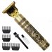 Тример для стрижки волосся та бороди Hair Trimmer RD-54 4в1 USB золотистий