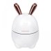 Зволожувач повітря Зайчик Humidifiers Rabbit ультразвуковий 200 мл білий