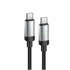 Кабель HOCO X117 Star 60W charging data cable C to C Black new