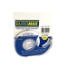 Скотч канцелярський 18 мм х 20 м BUROMAX 7161-01 з диспенсером прозорий