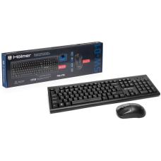 Комплект бездротовий клавіатура та миша Hölmer SW-01 чорний