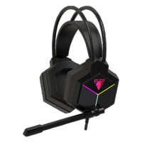 Навушники JEDEL GH-561 LED RGB Gaming Headset 3.5mm + USB 2m Black new