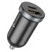 Автомобільний зарядний пристрій USB+Type-C BOROFONE BZ22 Scenery 30 W чорний