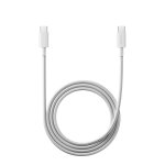 Кабель Type-C/Type-C 1 м Xiaomi Braided 60 Вт 3 А білий