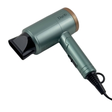 Фен дорожній Dario DHD9314 1400 Вт складана ручка зелений