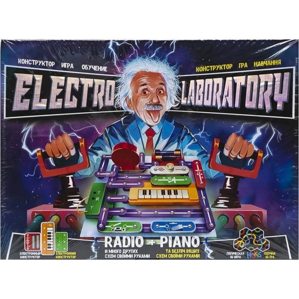 Конструктор електронний Danko Toys ДТ-ОО-0938 Electro Laboratory