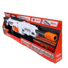 Дитячий автомат BIG502 м'які кулі 82 см білий