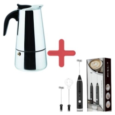 Акція Кавоварка гейзерна і Шейкер міксер