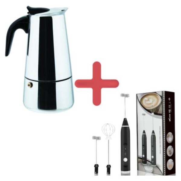 Акція Кавоварка гейзерна і Шейкер міксер