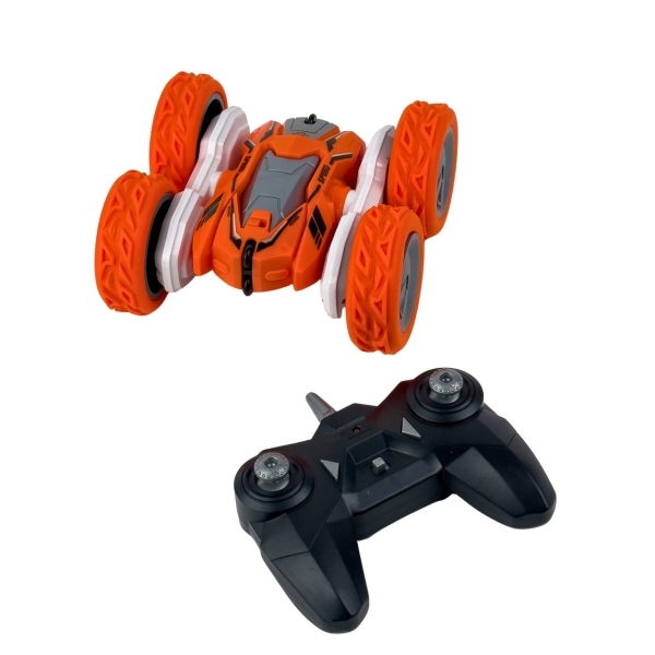 Машинка на радіокеруванні 25 см H836 акумулятор трюкова світлові ефекти помаранчевий