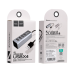 USB-хаб зовнішній 4 порти HOCO HB1 0.8 м сірий
