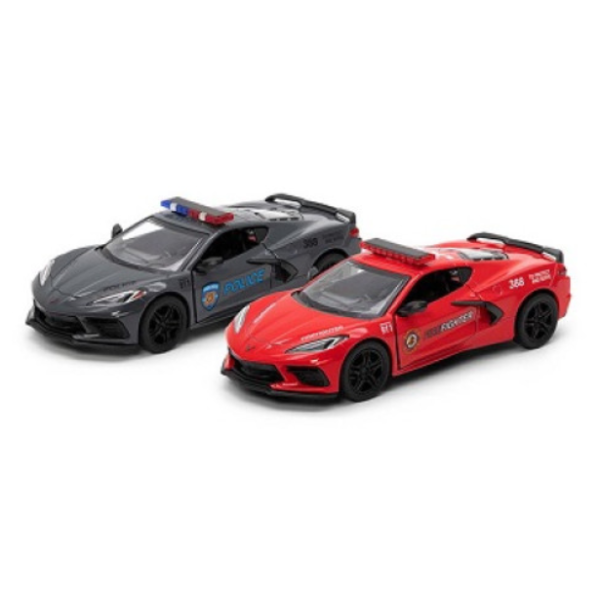 Модель легкова CORVETTE (2021) 5'' KT5432WPR Police/Firefighter new