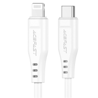 Кабель Type-C/Apple Lightning 1.2 м ACEFAST C3-01 30 Вт 3 А white new