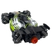 Машинка на радіокеруванні 35 см F1 на акумуляторі з парогенератором світлові та звукові ефекти чорний з зеленим