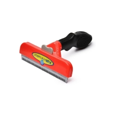 Фурмінатор для собак 12.5 см чорний з червоним