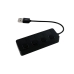 USB-хаб зовнішній 4 порти з вимикачами 0.15 м чорний