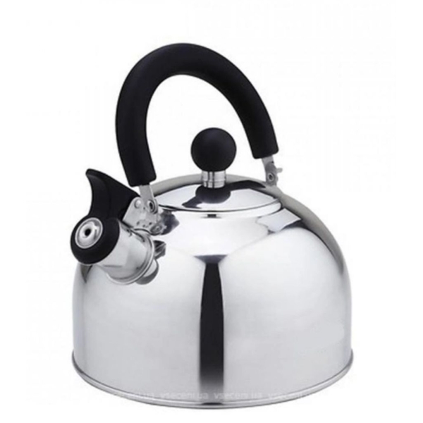 Чайник для плити A-Plus 1318-WK нержавіюча сталь 1.5 л сріблястий