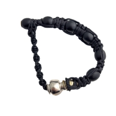 Трубка для паління Браслет 28 см дерево чорний