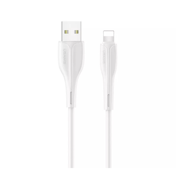 Кабель USB/Apple Lightning 1 м Usams US-SJ371 U38 2 А білий